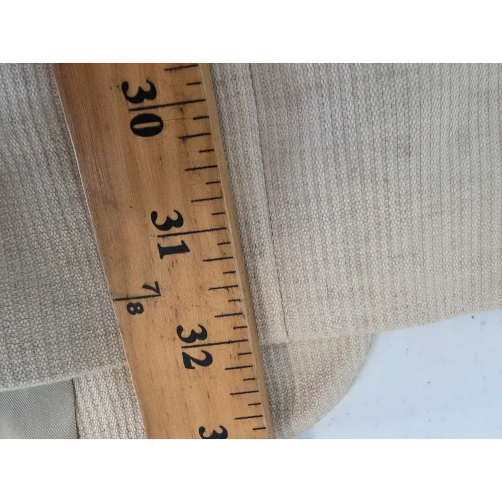 Vtg Jhane Barnes Blazer Jacket Mens 44R Beige‎ Sports Coat Career 3 B USA